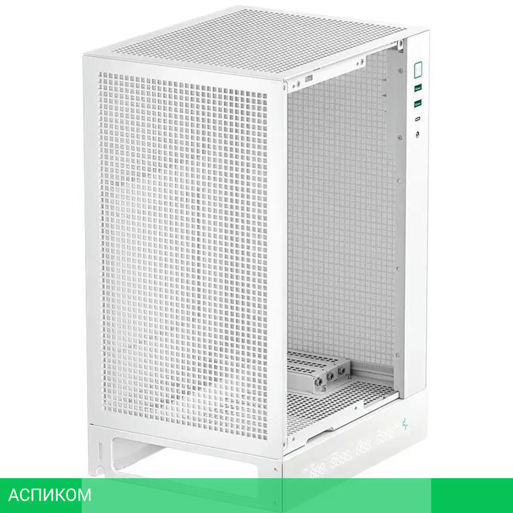 Корпус DeepCool CH170 Digital WH без БП (R-CH170-WHNPI0D-G-1)