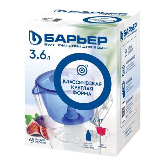 Фильтр-кувшин Барьер Лайт красный