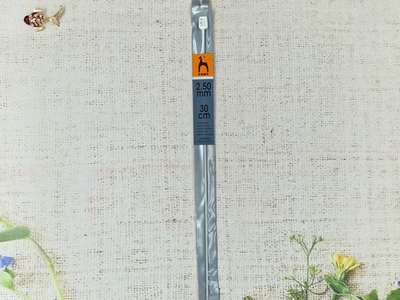 Крючок вязальный 43203 "Pony" тунисский 2,5 мм, 30 см