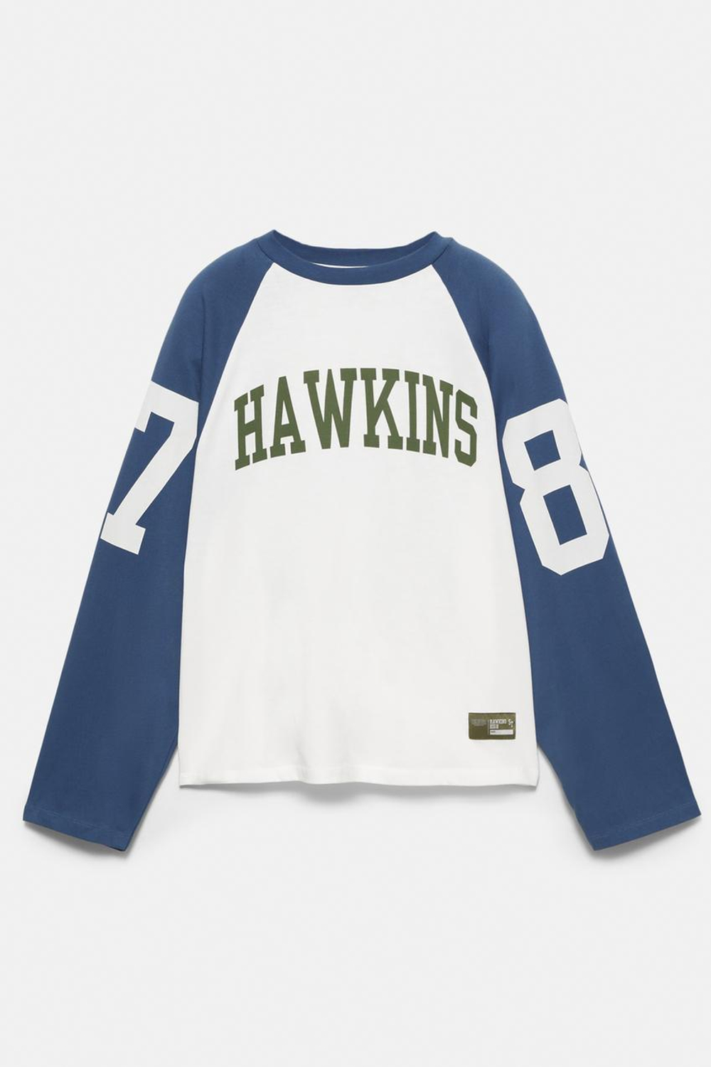 PULL&BEAR Футболка "Stranger Things ", синий