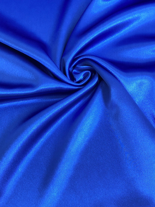 Креп-сатин василек №41