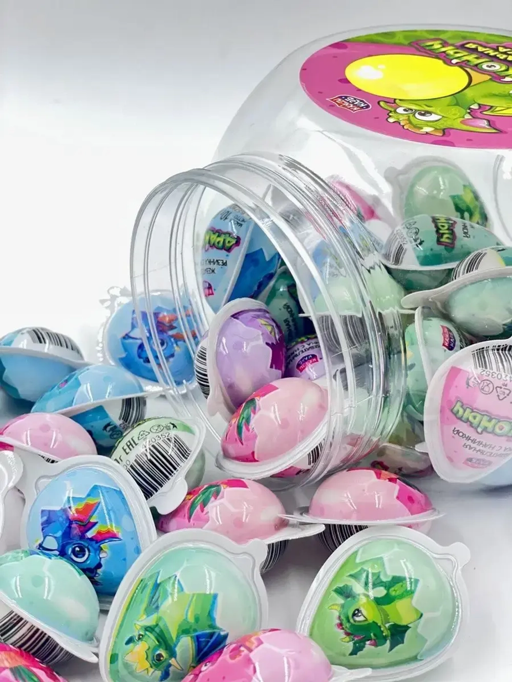 Жевательная резинка Драконыч с начинкой