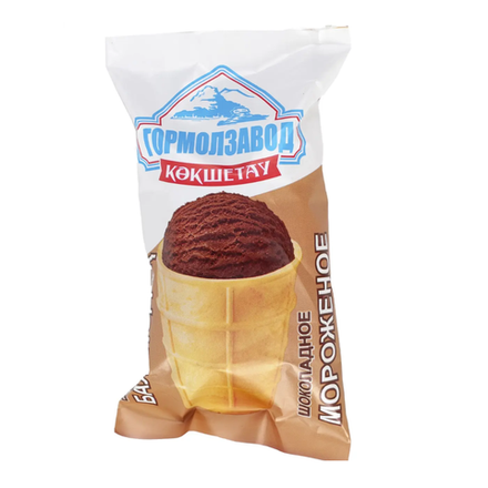 Мороженое ГОРМОЛЗАВОД Шоколад вафельный стакан 80 гр