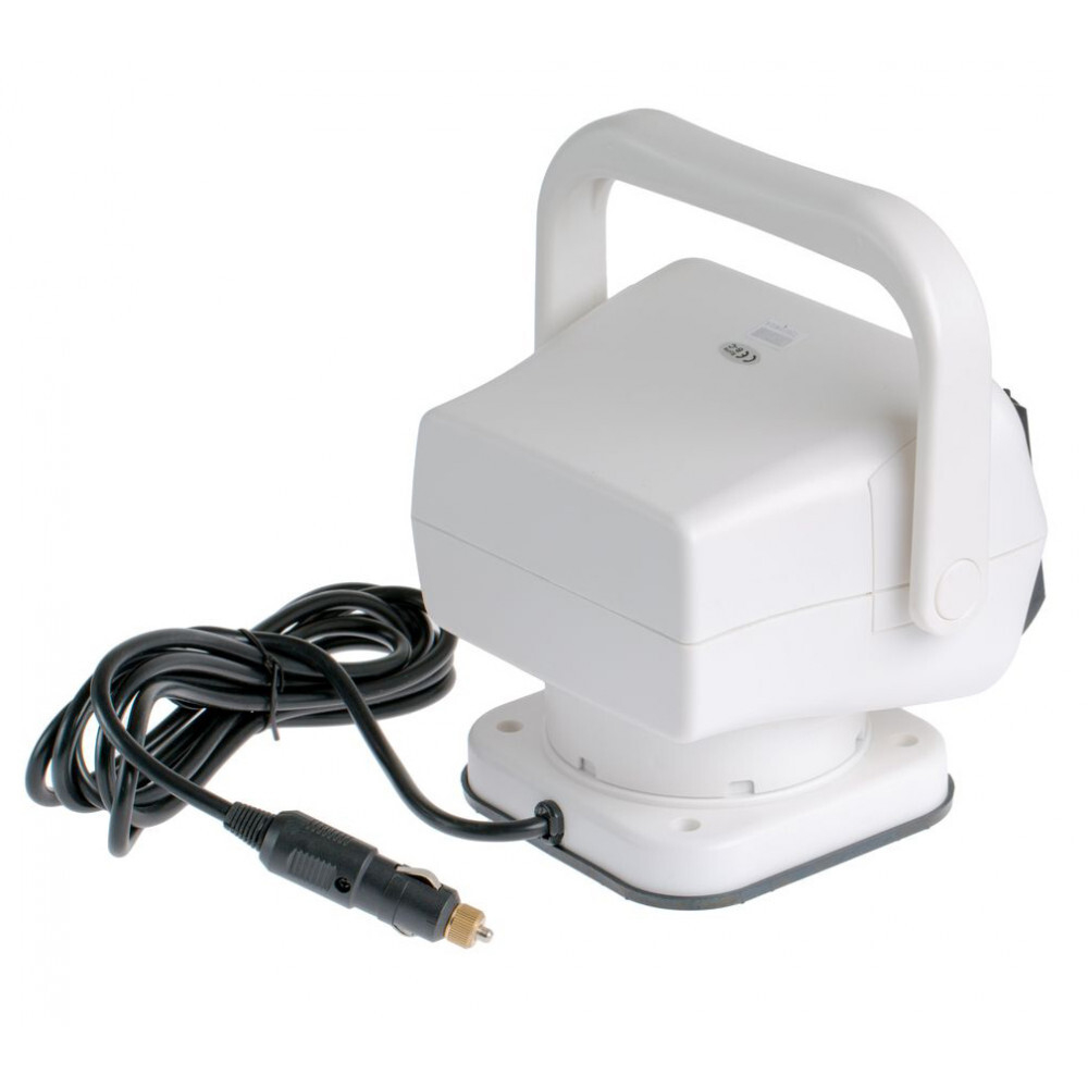 Фара-искатель Светодиодный 50W 5000К 12V, БЕЛЫЙ, LED 10 шт, с пультом, на магните, с ручкой