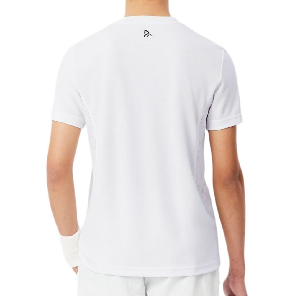 Теннисная футболка Lacoste Tennis x Novak Djokovic - white