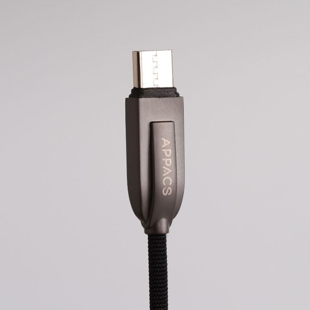 Кабель APPACS AP03194a, TYPE-C, 5V/2.4A, 1 метр