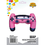 Фольгированный шар-фигура «Джойстик» в розовом цвете, 89 см