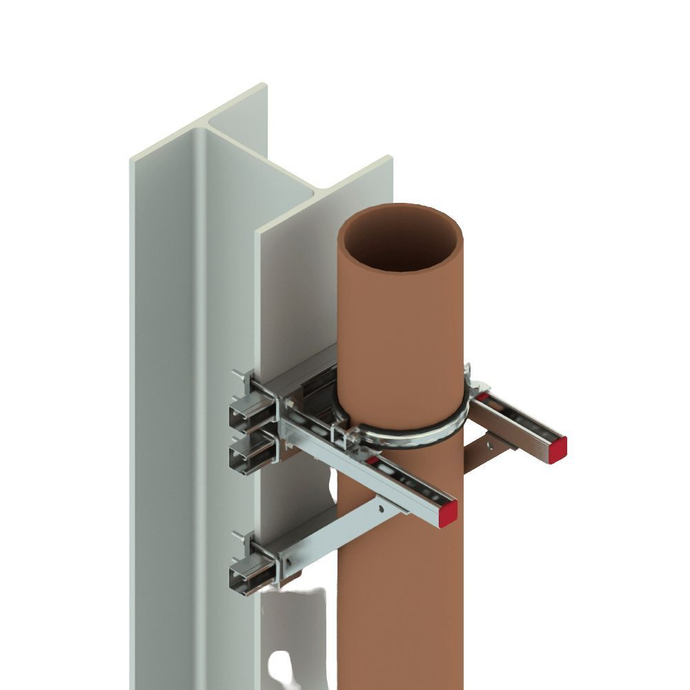 Хомут для сверхвысоких нагрузок PI-ХНD 1 1/2"-5 1/2" (48-164 мм), Termoclip