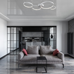 Потолочная светодиодная люстра Maytoni Olympia MOD448CL-L35WK