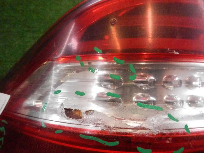 Фонарь левый внешний Mercedes M W166 (2011-2015)