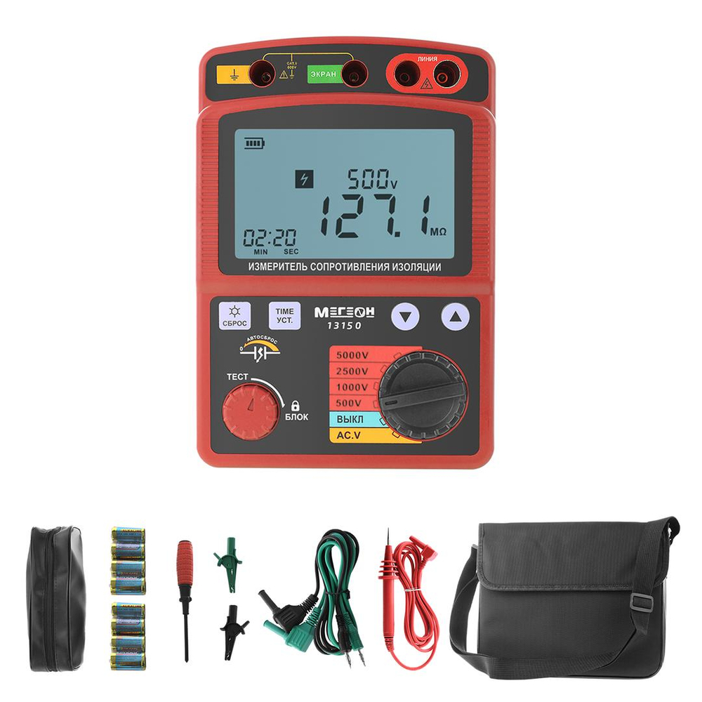Измеритель сопротивления изоляции МЕГЕОН 13150
