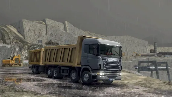 PS4 Truck & Logistics Simulator (Б/У, Русские субтитры, CUSA-39369)