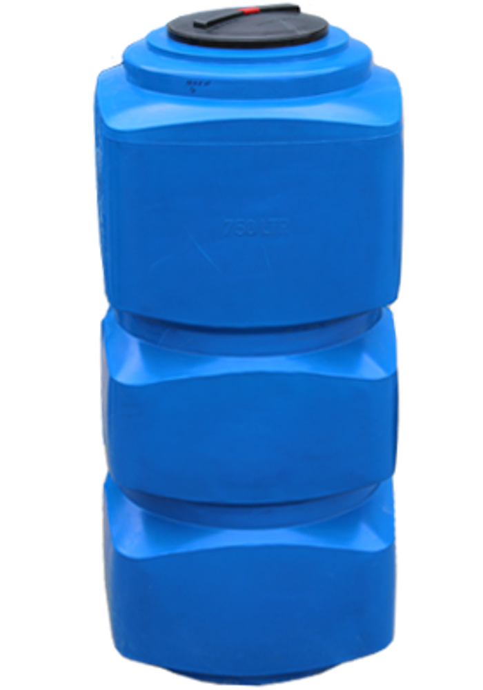 Ёмкость пластиковая пищевая STERH VERT P 750 л. прямоугольная узкая (75x75x168см;синий) - арт.555098
