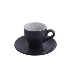 Кофейная пара 100 мл серая матовая d 6,4 см h6,2 см Barista (Бариста) P.L. Proff Cuisine [6]