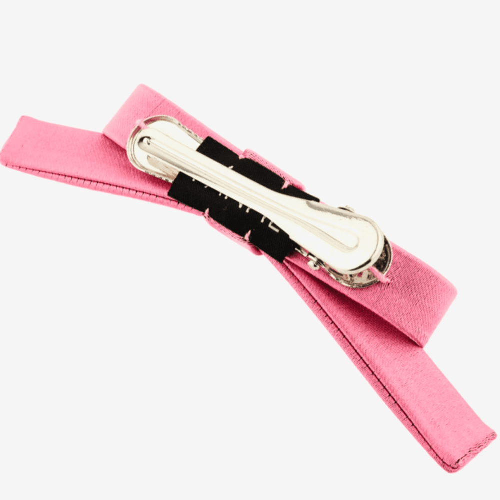 Бант "Стрекоза" XS пыльная роза