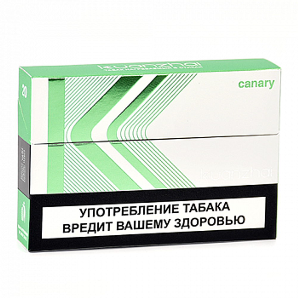Стики Kuanzhai Canary - табак с дыней (блок - 10 пачек)