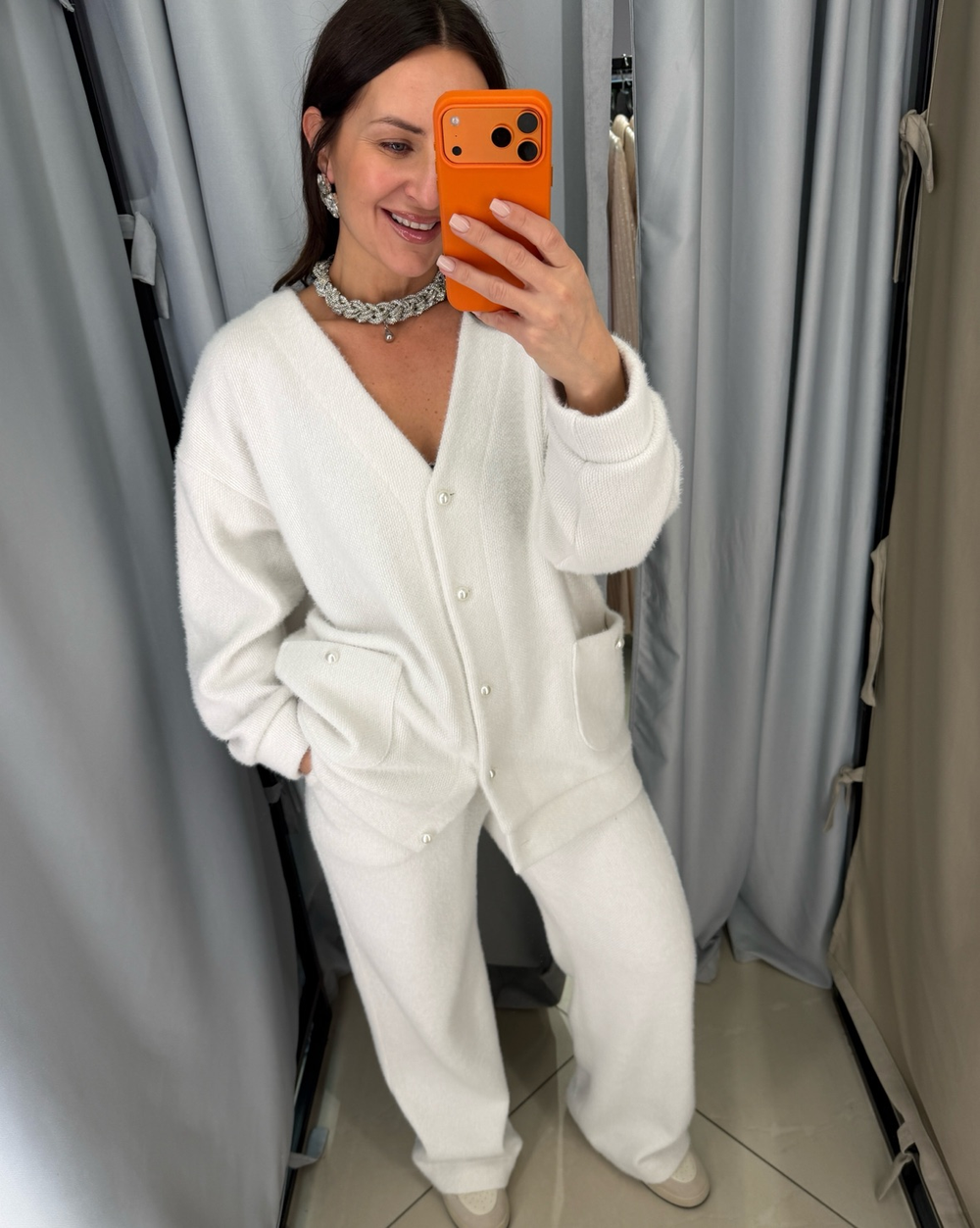 Костюм «Пушистик» в белом цвете