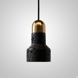 Подвесной светильник JAZZ STONE black brass