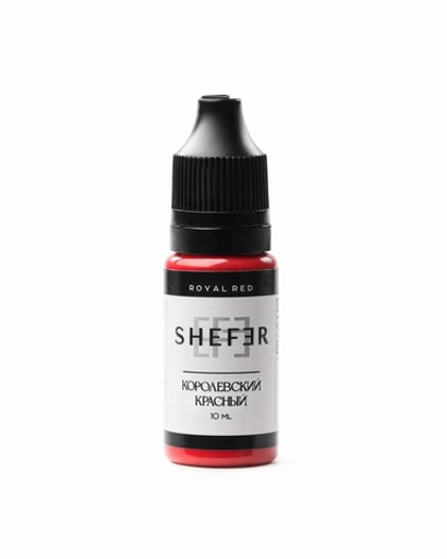 Shefer Пигмент для перманентного макияжа губ "Королевский красный", 10 мл