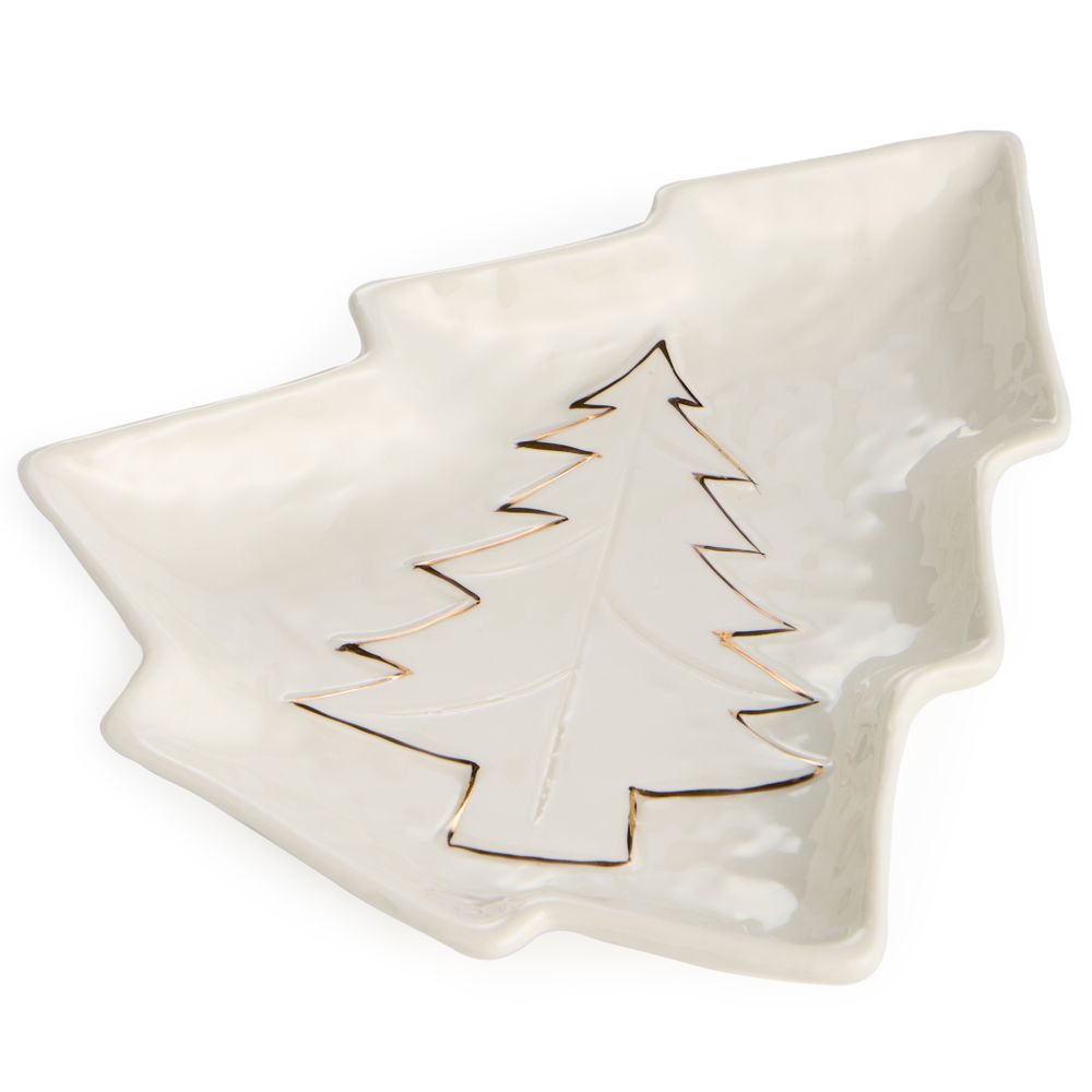 БЛЮДО СЕРВИРОВОЧНОЕ "НОВОГОДНЕЕ" 18,3*20,9*2,7 СМ