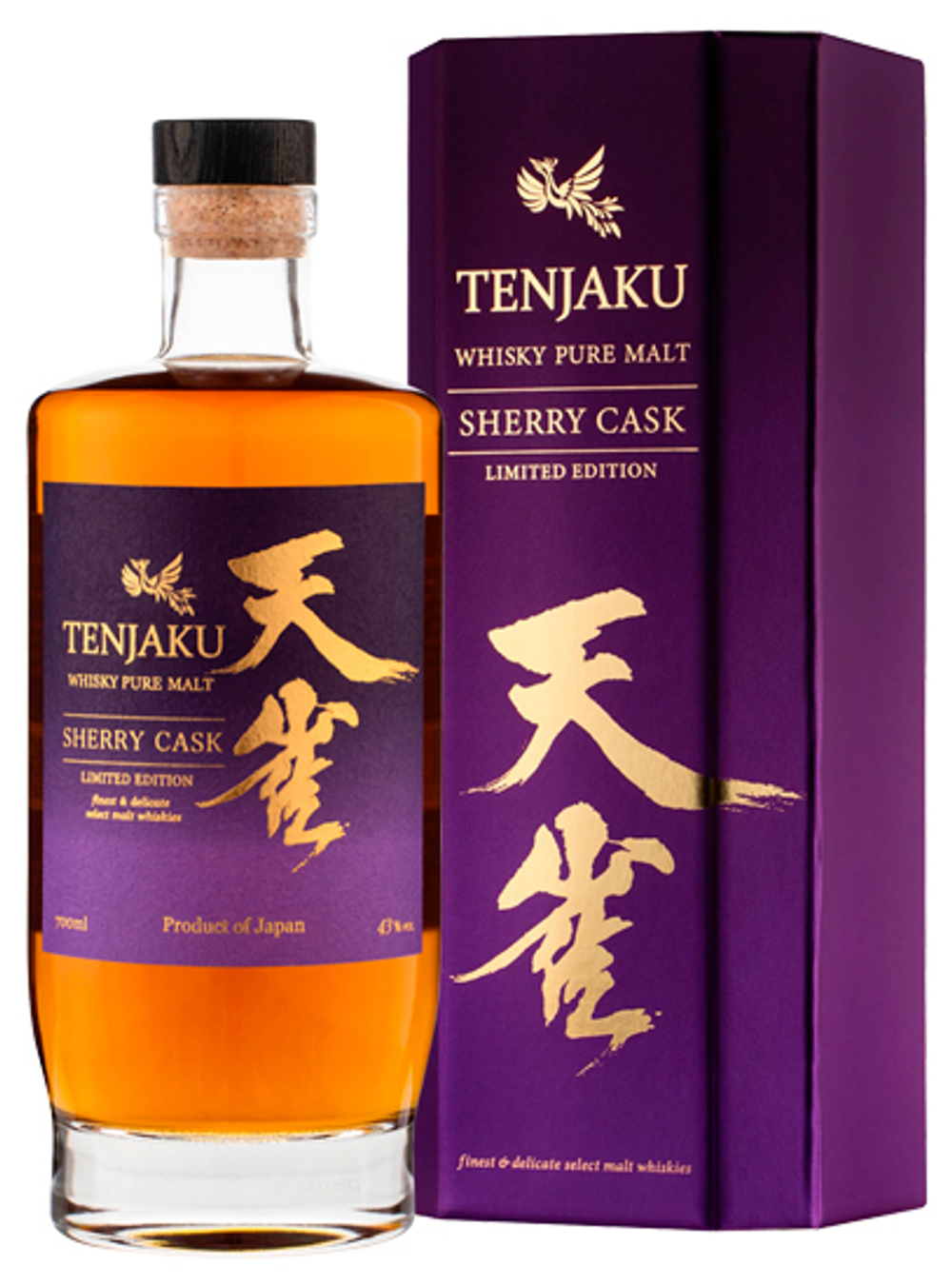 Виски Tenjaku Whisky Pure Malt Sherry Cask Limited Edition 43% 0,7 л п/уп