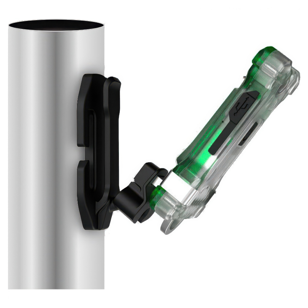 Мультифонарь Armytek Zippy Extended Set (Green Jade) - легкий и компактный корпус: толщина 9 мм, вес 12 г.
