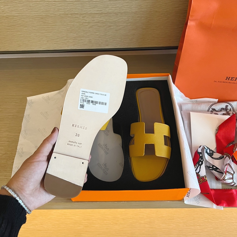 Hermes Oran Sandal