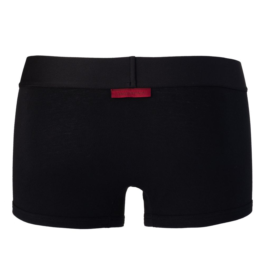 Мужские трусы боксеры черные CASANOVA 0004A