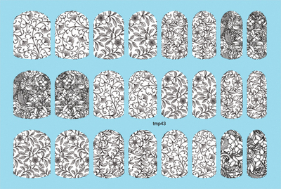 Термопленка ALLURE Арт.tmp43 Набор 24 шт