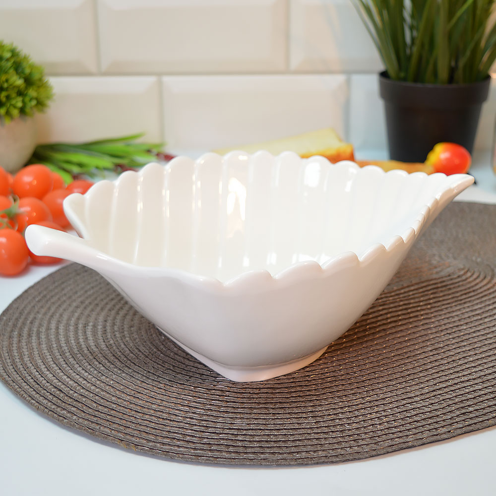 Салатник 1000мл 24,5*18,5*8см, фарфор