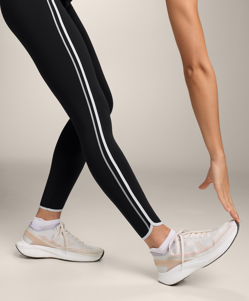 OYSHO Легинсы Compressive с высокой посадкой в ​​стиле ретро, черный