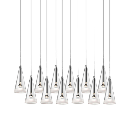 Pendant design lamp  Fucsia 12 by Flos