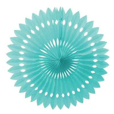 Бумажный диск фант Голубой 40 см
