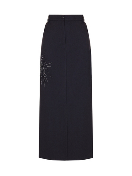 Юбка FIRE, черный