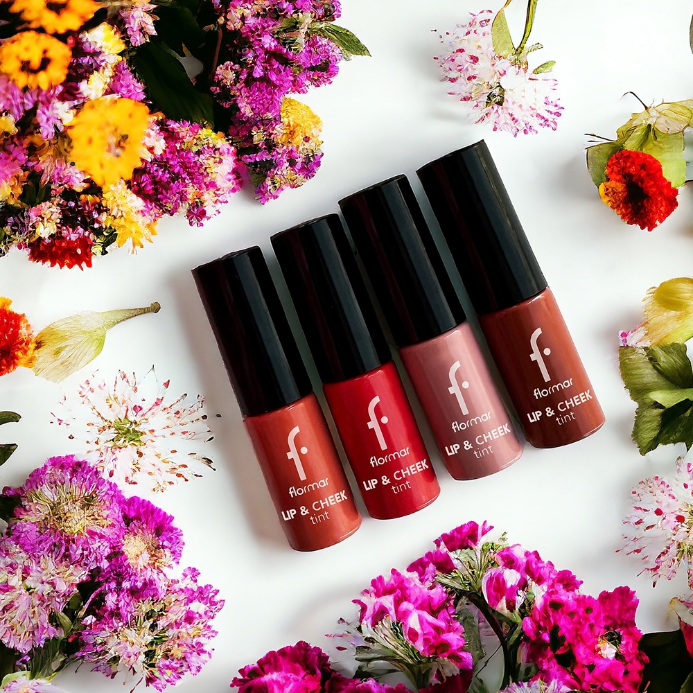 flormar Lip & Cheek Tint - Жидкие румяна для губ и щек, 6,7 ml