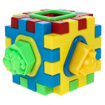 Набор геометрических фигур новый 7 (10*10*10 см) сетка