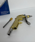 Пистолет продувочный для компрессора, с переходником, носик 50 мм, DG-10 (1 шт.)