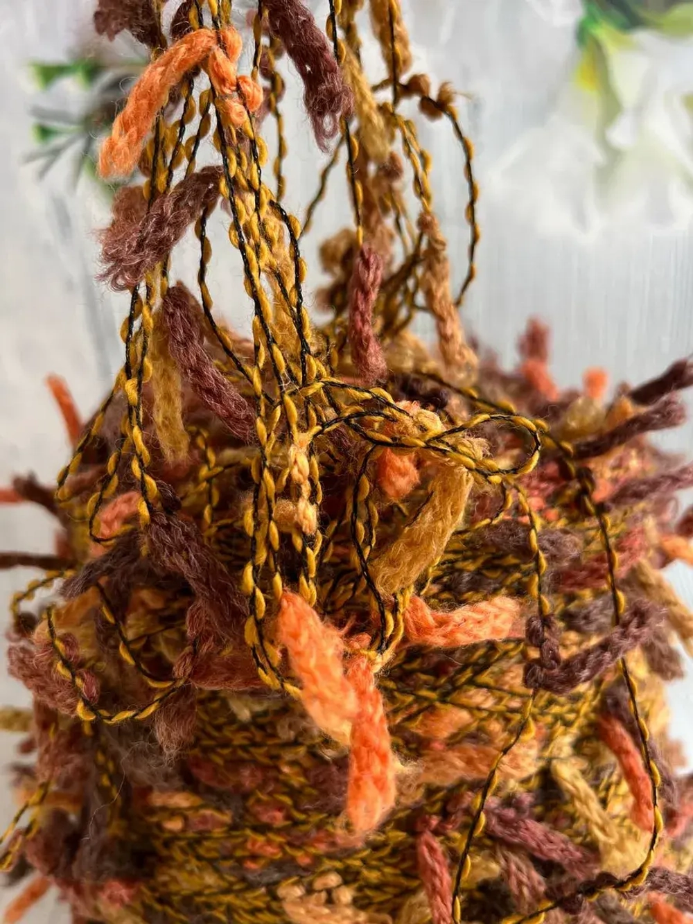 Пряжа Пальчики фантазийная декоративная 50g