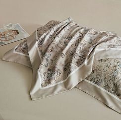 Постельное белье Asabella 2274 фланель, тенсел с хлопком