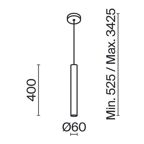 Подвесной светильник Maytoni MOD161PL-01W1