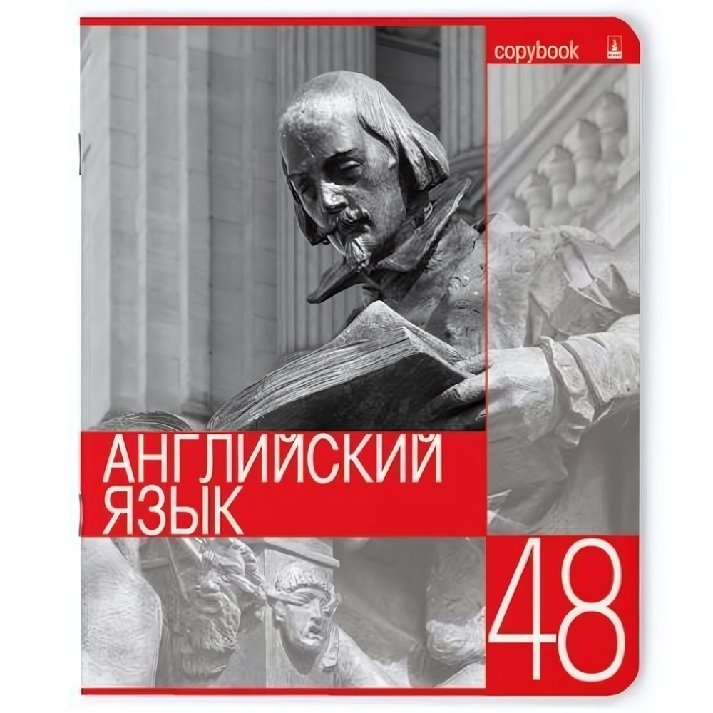 Тетрадь предметная 48л. Английский язык "Контрасты" (Альт)