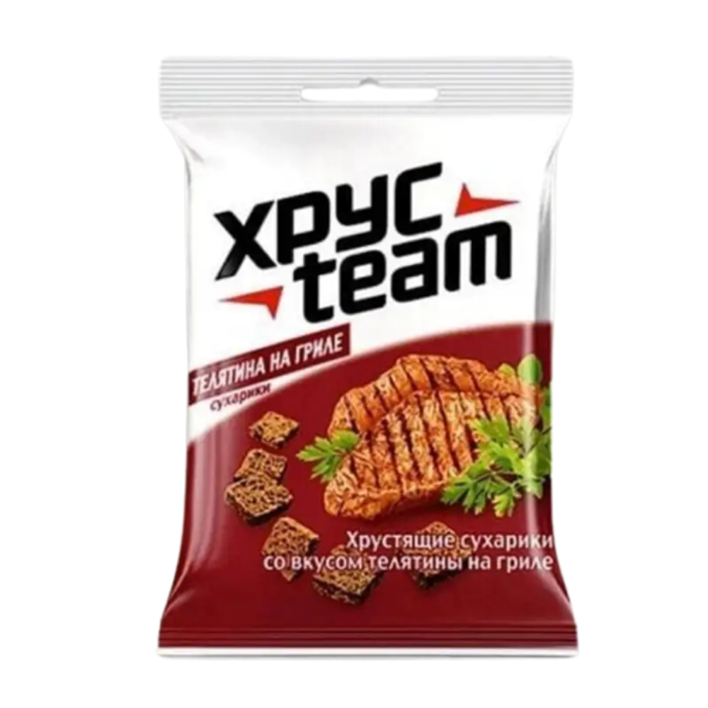 Сухарики Xpycteam Телятина на гриле 27 гр