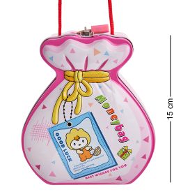 BX- 76/2 Металлическая копилка «Мешочек»