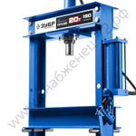 ЗУБР ПГН-20, 20 т, гидравлический пресс с гидронасосом и манометром, Профессионал (43072-20)