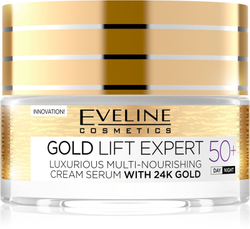 Eveline Cosmetics Gold Lift Expert - дневной и ночной крем от морщин 50+ /   50  ml  / GTIN 5901761941944
