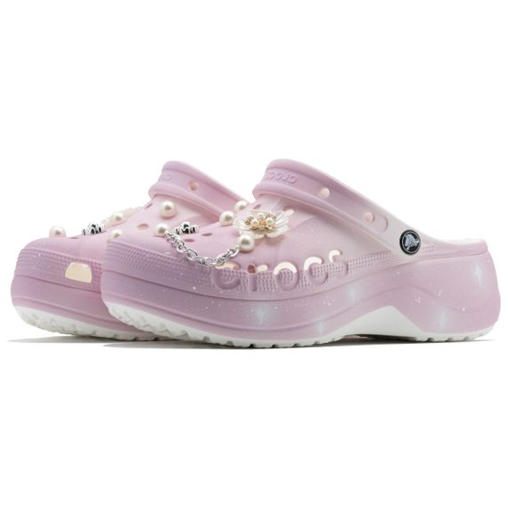 Crocs Baya Platform Clog 'Pink'
