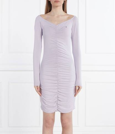 Платье Tommy Jeans - лавандовый(DW0DW17939)