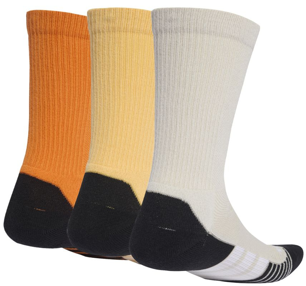 Теннисные носки Adidas Performance Climacool Cushioned Crew 3P - pure orange/semi ice tangerine/orbit grey