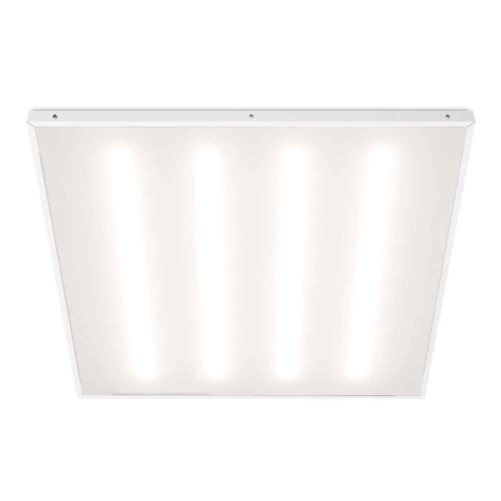 Светильник LED-панель ДВО/ДПО Грильято  с БАП EM1 36Вт 6500К IP40 матов. Опал 4100лм 588х588х40мм WOLTA STD