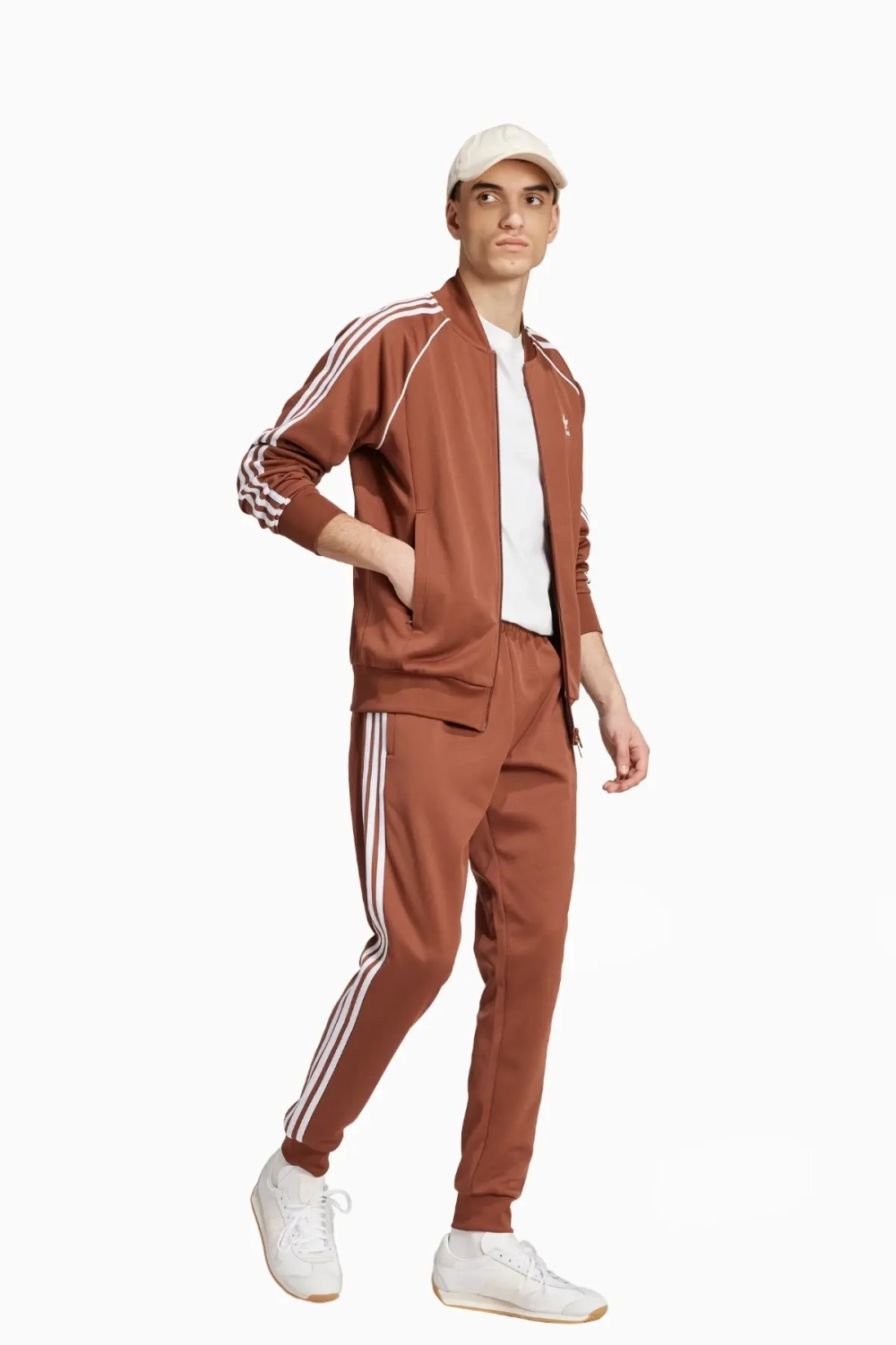 Кофта adidas Adicolor Classics SST - коричневый